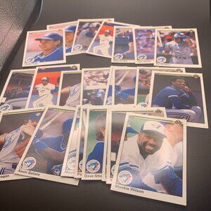 23CT 1990 Upper Deck Toronto Blue Jays Baseball Trading Cards NRMT